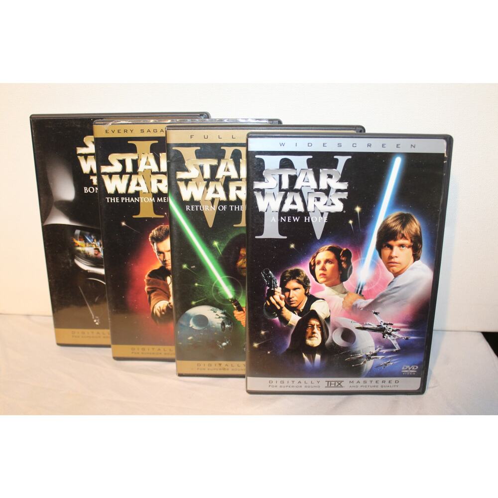 Star Wars DVD Lot